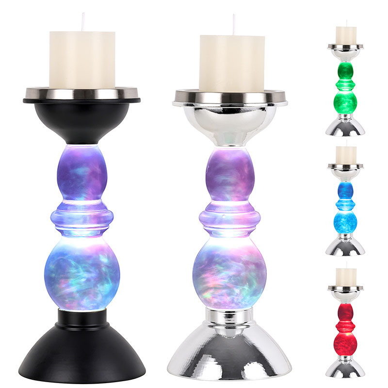 Mum Gölgeli Bulutlu Gece Lambası