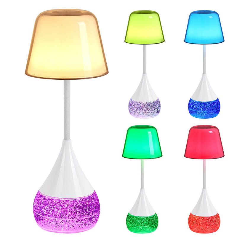 Zerafet ve İnovasyon Led Masa Lambası RGB Glitter tabanı