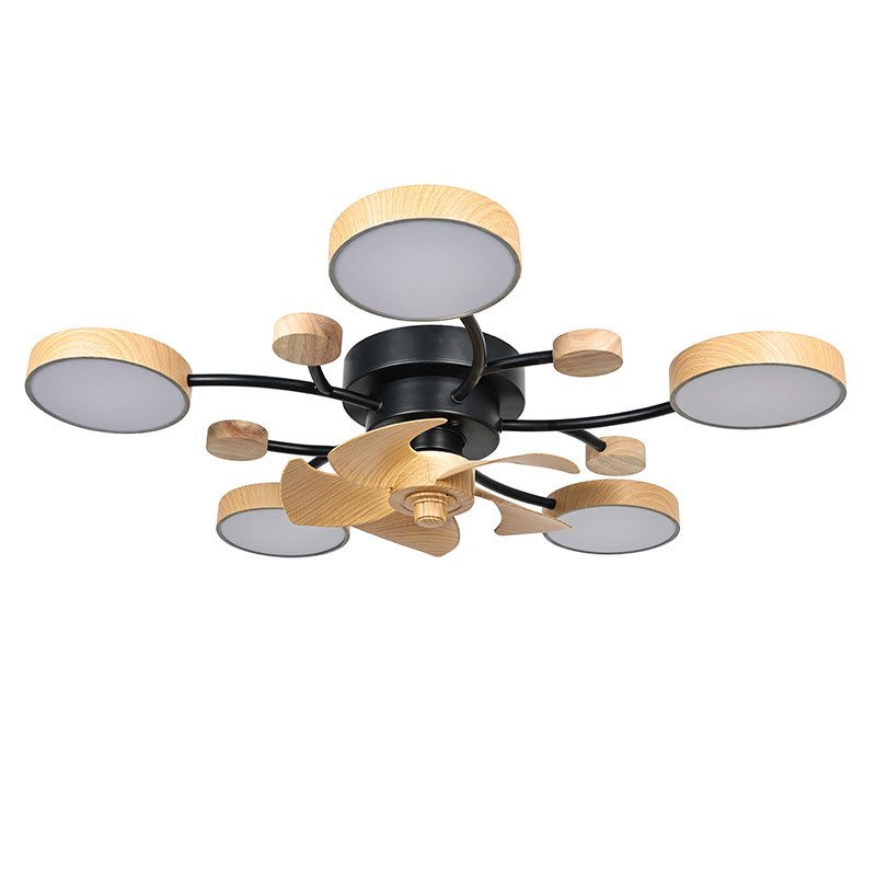 Ahşap Fanlı LED Tavan Lambası