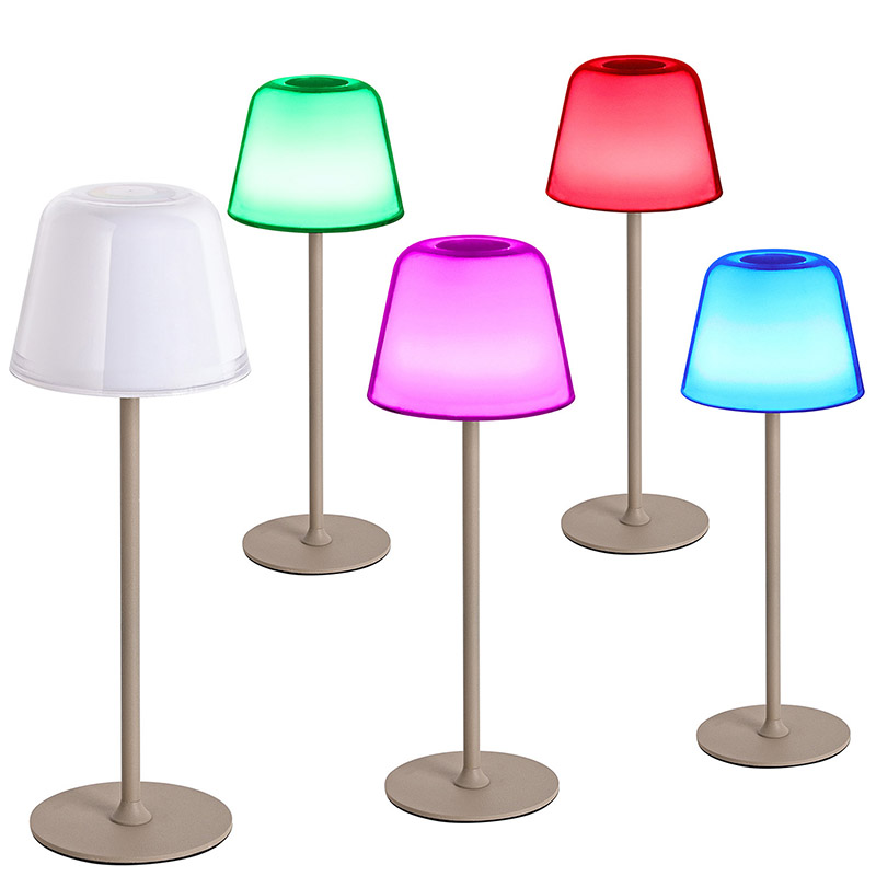 RGB mantar gölgeli LED masa lambası