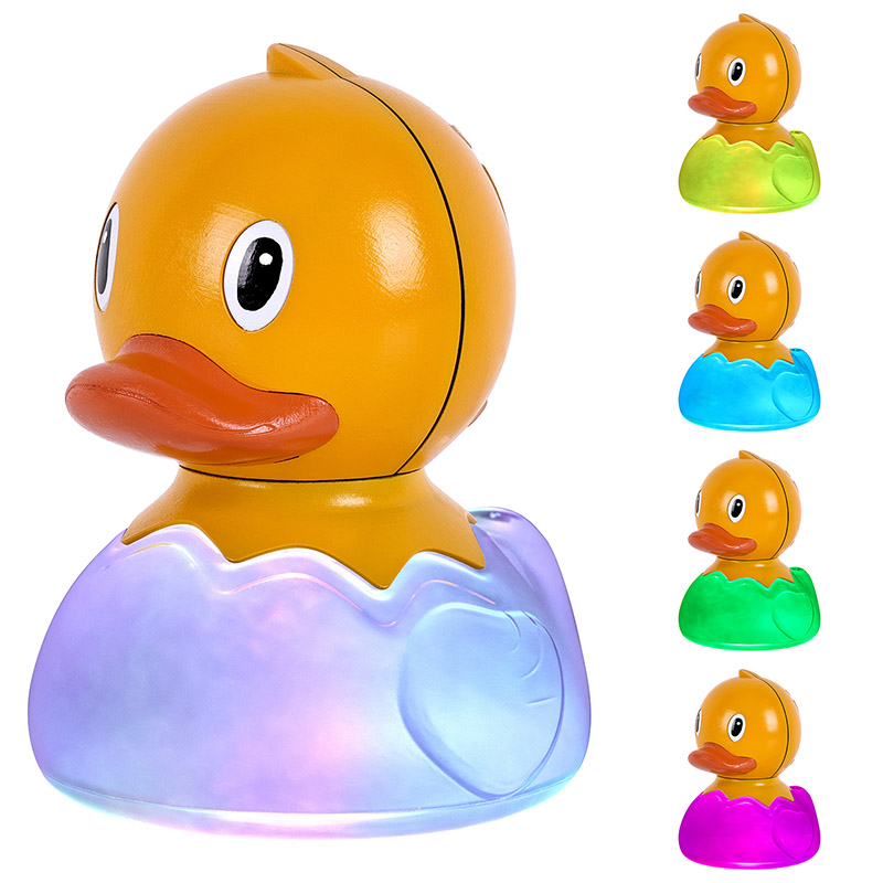 Bulutlu Sıvılı RGB Ördek Lambası